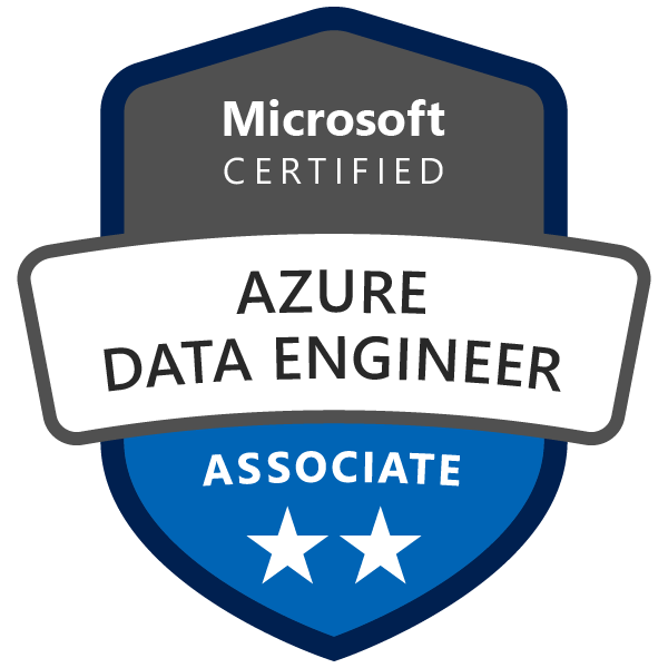 DP-203 Data Engineering on Microsoft Azure logo